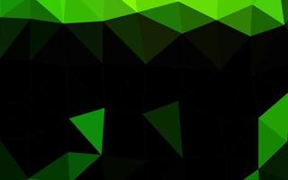 Light Green vector low poly texture.