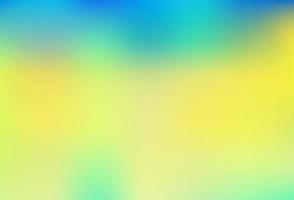 Light Blue, Yellow vector abstract blurred template.