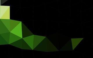 Light Green vector low poly texture.