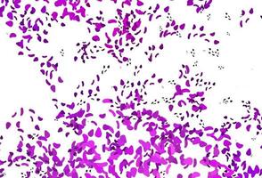 Light Purple vector backdrop with abstract shapes.