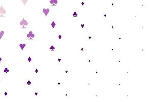 Light Purple vector layout with elements of cards.