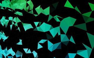 Light Blue, Green vector low poly layout.