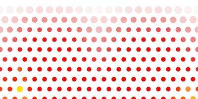 Light red vector layout with circle shapes.