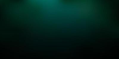 Dark green vector gradient blur drawing.