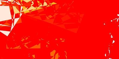 Light Red, Yellow vector background with random forms.