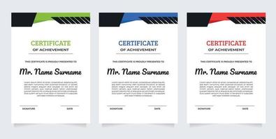 Certificate template awards diploma background vector modern design simple elegant and luxurious elegant