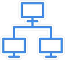 Network Icon Style vector