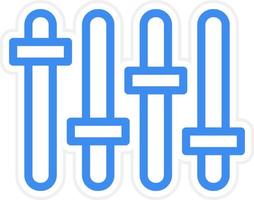 Controls Icon Style vector