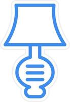 Lamp Icon Style vector