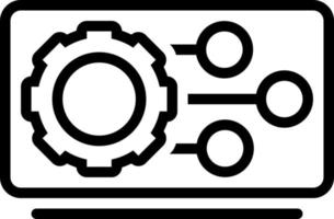 line icon for feature vector