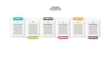 Presentation business infographic template vector