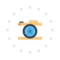 camera vector illustration on a background.Premium quality symbols.vector icons for concept and graphic design.