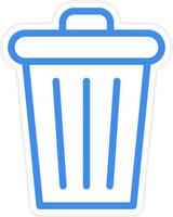 Trash Icon Style vector