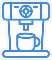 Coffee Machine Icon Style vector