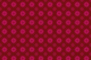 Flower Icon Pattern 18 vector