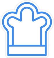 Chef Hat Icon Style vector