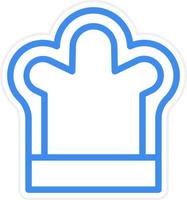 Chef Hat Icon Style vector