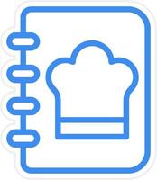 Cookbook Icon Style vector