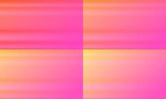cuatro conjuntos de fondo abstracto degradado horizontal rosa. estilo brillante, borroso, moderno y colorido. naranja, amarillo y dorado. ideal para telón de fondo, página de inicio, papel tapiz, portada, afiche, pancarta o volante vector