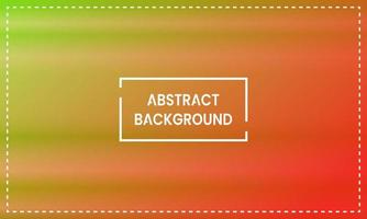 light green and red horizontal gradient abstract background with frame. shiny, simple, blur, modern and colorful style. great for backdrop, copy space, wallpaper, card, cover, poster, banner or flyer vector