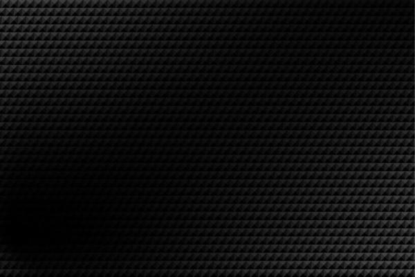 Black ground brick pattern white lines forming squares the fabric forming a wall