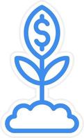 Investment Icon Style vector