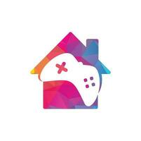 Game House Logo Template Design Vector