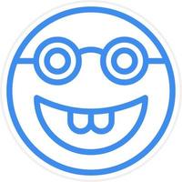 Nerd Icon Style vector
