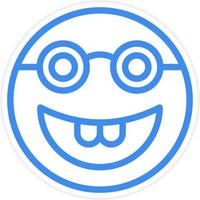 Nerd Icon Style vector