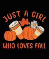 Halloween and Pumpkin love T-shirt Design vector