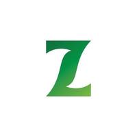 plantilla de vector de logotipo de letra z. diseño de logotipo inicial de letra z creativa