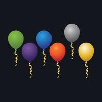 balloons Vector Eps