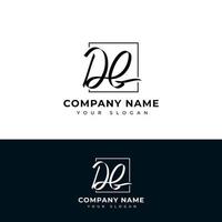 Db Initial signature logo vector design