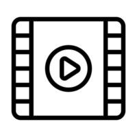 Video Icon Design vector
