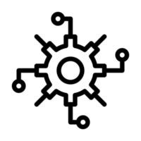 Automate Icon Design vector