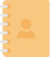 contacts book vector illustration on a background.Premium quality symbols.vector icons for concept and graphic design.