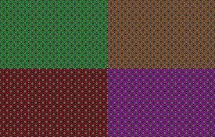 Gemetric ethnic oriental pattern. Traditional sealess pattern cool color tone. Design for background,carpet,wallpaper,clothing,wrapping,batic,fabric,print,tile,vector illustraion.embroidery style. vector