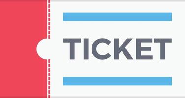 ticket vector illustration on a background.Premium quality symbols.vector icons for concept and graphic design.