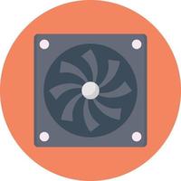 ilustración de vector de ventilador en un fondo. símbolos de calidad premium. iconos vectoriales para concepto y diseño gráfico.