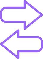 Transfer Icon Style vector