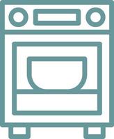 Oven Icon Style vector