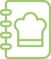 Cookbook Icon Style vector