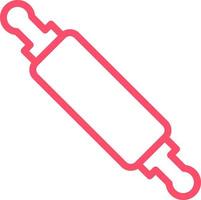 Rolling Pin Icon Style vector