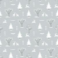 Winter holiday seamless pattern for Christmas or new year decorative vector