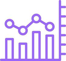 Graph Icon Style vector