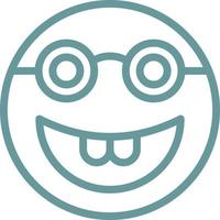 Nerd Icon Style vector