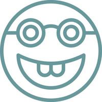 Nerd Icon Style vector