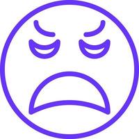 Sad Icon Style vector