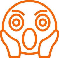 Yelling Icon Style vector
