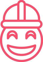 Engineer Icon Style vector
